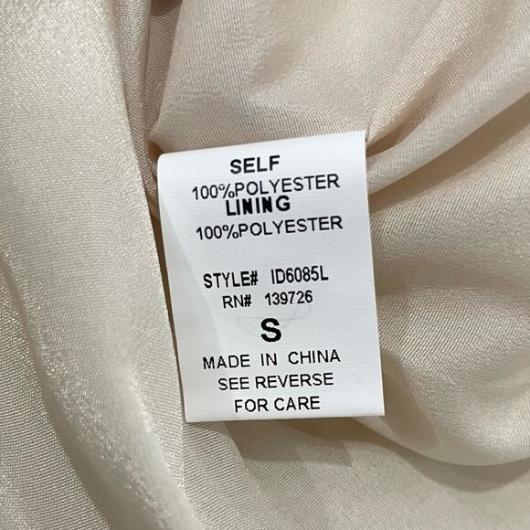 NWT Honey Punch Cream Sequin Tank Top | Size Small - Picture 4 of 5